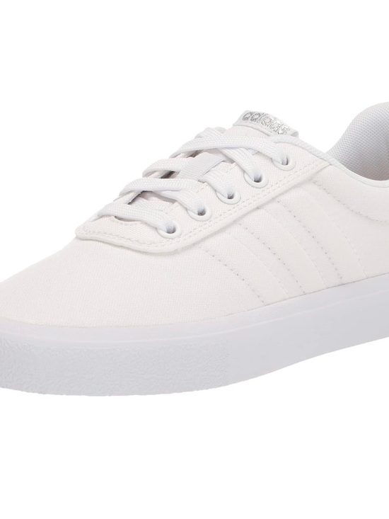 adidas Shoes - Women's adidas Vulc raid3r White Canvas Low-Top Sneaker